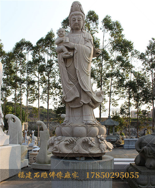 石雕观音
