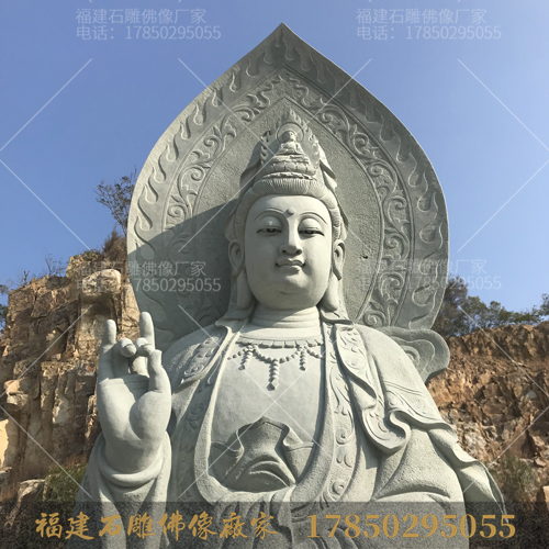 石雕观音像