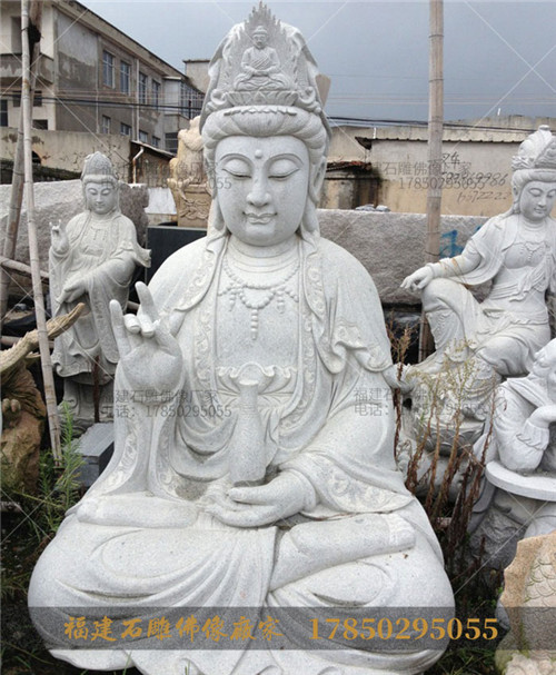 石雕观音