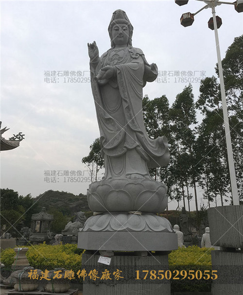 石雕观音菩萨